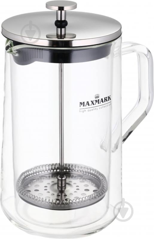 Френч-пресс Maxmark 1 л MK-77-1000 - фото 2 Френч-пресс Maxmark 1 л MK-77-1000 - фото 2