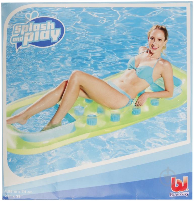 Матрас Bestway 43110 185х74 см в ассортименте - фото 3