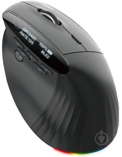 Мишка бездротова Acer Smart Fit Vertical black (HP.EXPBG.020) - фото 1 Мишка бездротова Acer Smart Fit Vertical black (HP.EXPBG.020) - фото 1