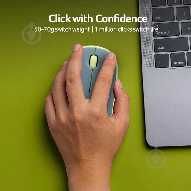Мышка беспроводная Acer Optical Wrl Bubble blue (GP.MCE11.03H) - фото 9