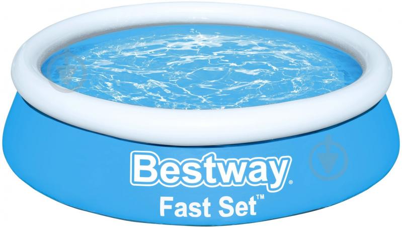 Басейн надувний Bestway Fast Set 940 л 183х51 см 57252 - фото 1