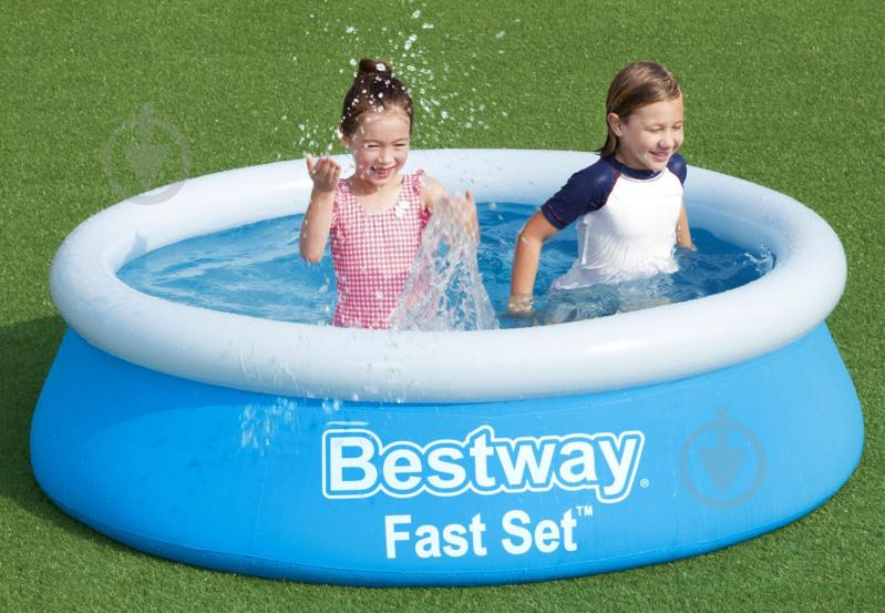 Басейн надувний Bestway Fast Set 940 л 183х51 см 57252 - фото 5