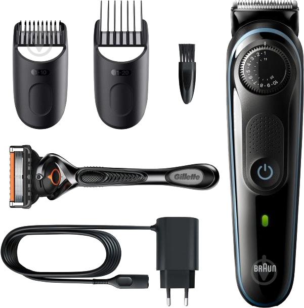 Тример для бороди та вусів Braun BeardTrimmer BT5340 (81766373) - фото 1