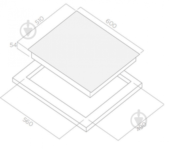 Варильна поверхня індукційна Elica Lien Diamond 604 BL - фото 3