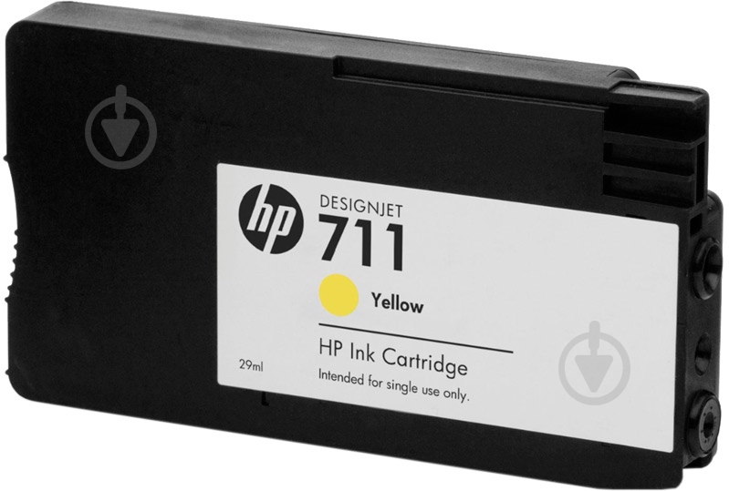 Картридж HP 711 3-pack CZ136A yellow - фото 2