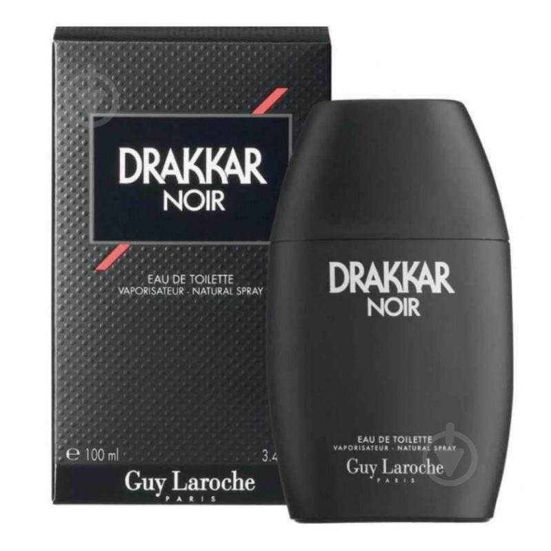 Туалетна вода Guy Laroche Paris Drakkar Noir 100 мл - фото 1