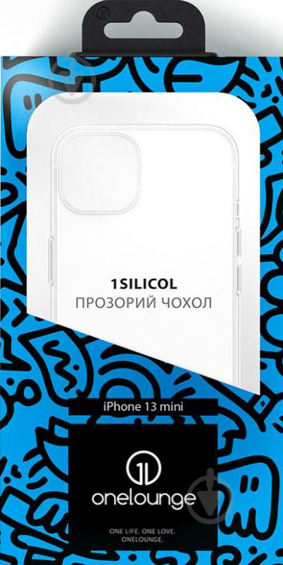 Чохол-накладка OneLounge 1Silicol для Apple iPhone 13 mini transparent (14203) - фото 4