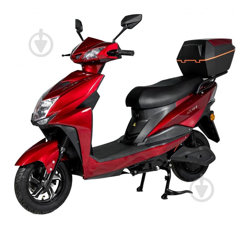 Электроскутер ATLAS Falcon Box 2000W Lithium Red - фото 1
