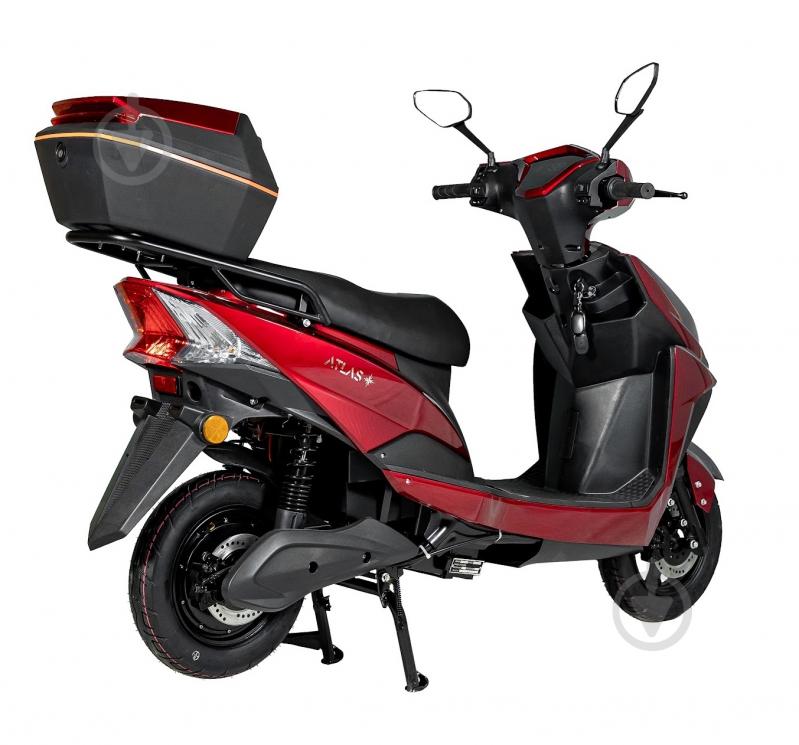 Электроскутер ATLAS Falcon Box 2000W Lithium Red - фото 4