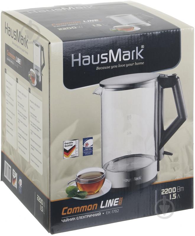 ВИТРИНА! Электрочайник HausMark EK-1782 - фото 6