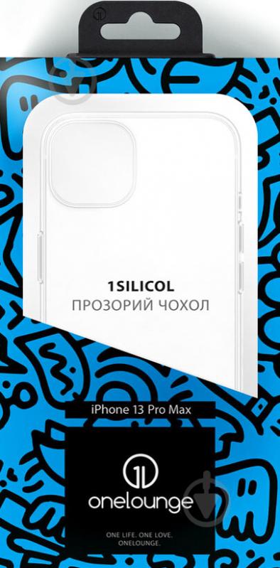 Чохол-накладка OneLounge 1Silicol для Apple iPhone 13 Pro Max transparent (14206) - фото 4