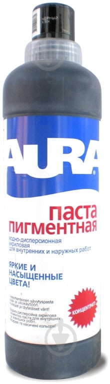 Пігмент Aura® чорний 750 мл - фото 1