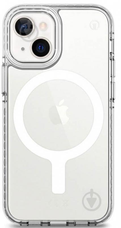 Чохол-накладка OneLounge 1Mag Bumper MagSafe для Apple iPhone 13 transparent (14200) - фото 1