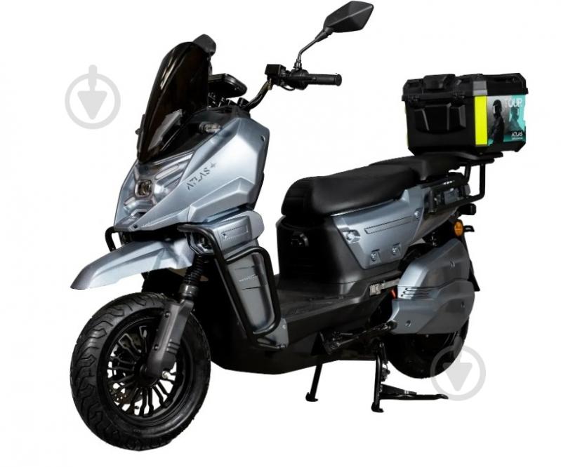 Электроскутер ATLAS Tour Box 2000W Grey - фото 1 Электроскутер ATLAS Tour Box 2000W Grey - фото 1