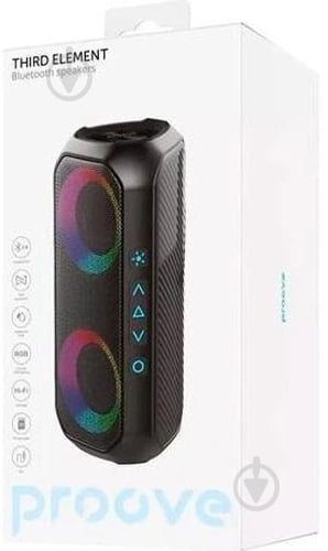 Портативна колонка Proove Third Element 2.0 black (PDTE200010001) - фото 3 Портативна колонка Proove Third Element 2.0 black (PDTE200010001) - фото 3