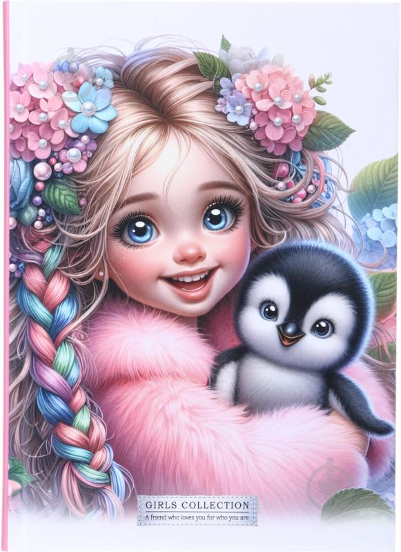 Блокнот Bourgeois Девочка и пушистик (БК341) - фото 1