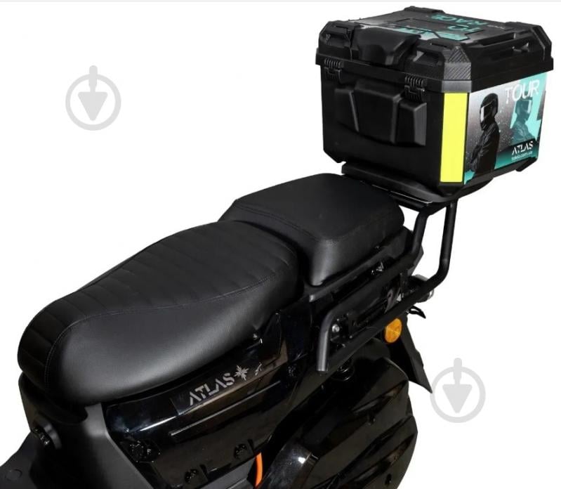 Электроскутер ATLAS Tour Box 2000W Black - фото 9