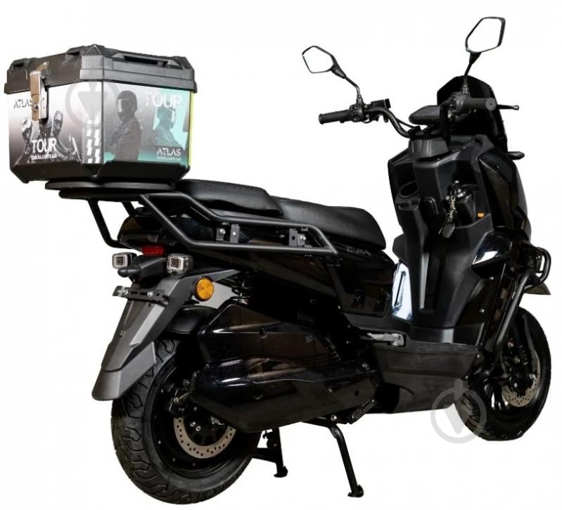 Электроскутер ATLAS Tour Box 2000W Black - фото 4