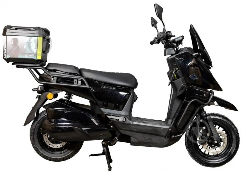 Электроскутер ATLAS Tour Box 2000W Black - фото 3