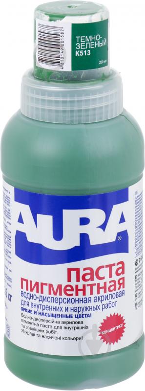 Пігмент Aura темно-зелений 250 мл - фото 1