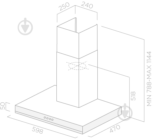 Вытяжка Elica CUBE IX A/60 - фото 5 Вытяжка Elica CUBE IX A/60 - фото 5