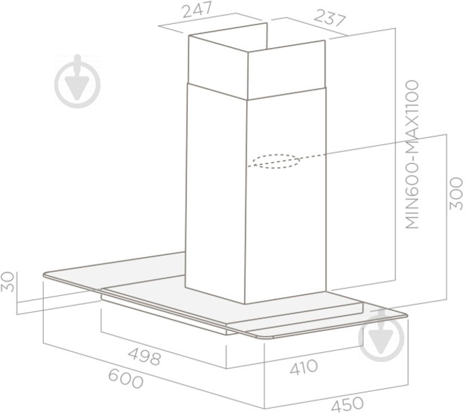 Вытяжка Elica FLAT GLASS IX A/60 - фото 4