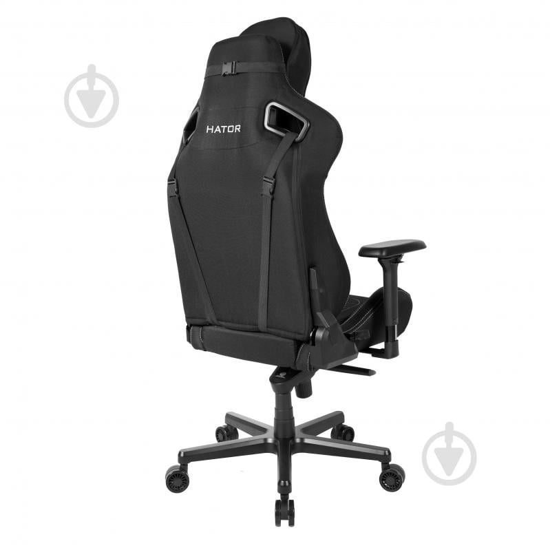 Кресло Hator Arc Fabric (HTC-982) Jet Black черный - фото 6