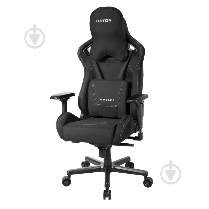Кресло Hator Arc Fabric (HTC-982) Jet Black черный - фото 7