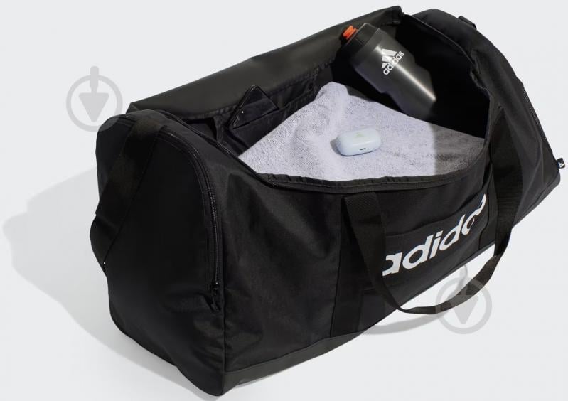 Сумка Adidas LINEAR DUFFEL L черный JE8344 - фото 4