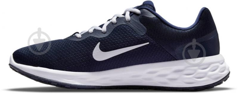 Кроссовки мужские демисезонные Nike REVOLUTION 6 NN DC3728-401 р.45,5 синие - фото 4