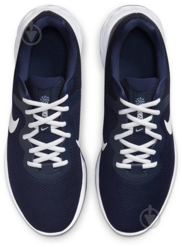 Кроссовки мужские демисезонные Nike REVOLUTION 6 NN DC3728-401 р.45,5 синие - фото 7