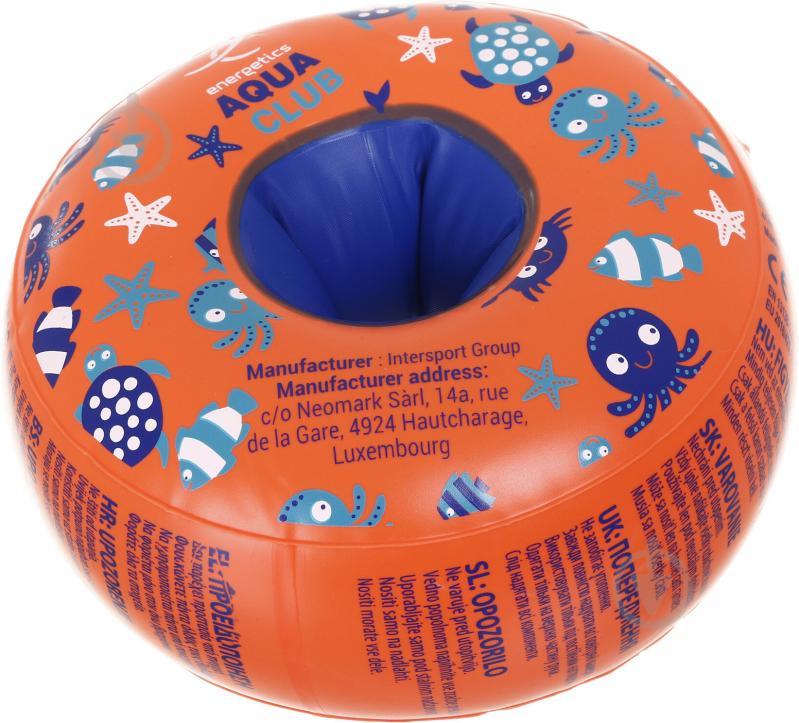 Нарукавники Energetics KIDS SWIM WING LOOPS 414672-219 оранжевый р. OS - фото 4