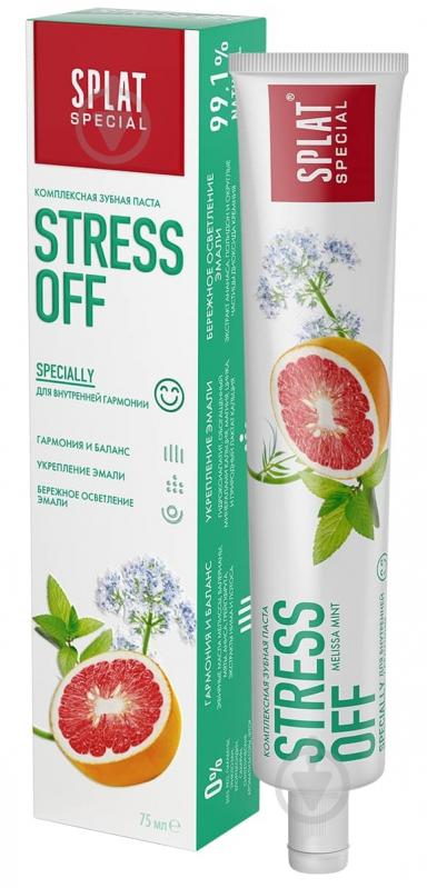 Зубная паста SPLAT Special Stress Off 75 мл - фото 1 Зубная паста SPLAT Special Stress Off 75 мл - фото 1