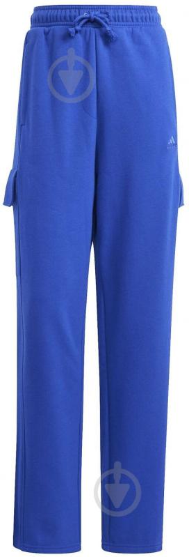 Брюки Adidas All SZN Fleece Cargo IW1219 р. M синий - фото 6