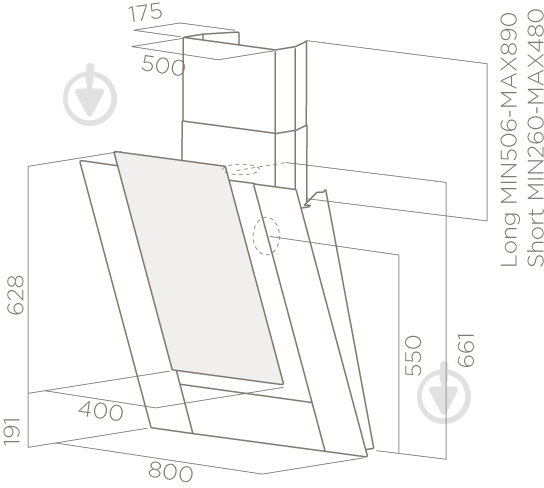 Вытяжка Elica ICO WH F/80 - фото 3