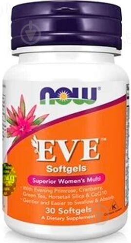 Вітамінно-мінеральний комплекс Now Foods EVE Women's Multi 30 шт./уп. - фото 1