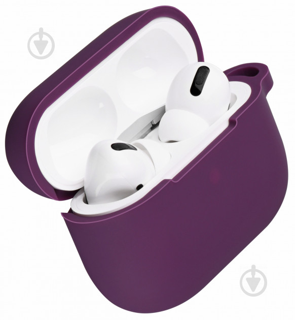 Чехол для наушников 2E для Apple AirPods Pro Pure Color Silicone 2.5 мм Marsala (2E-PODSPR-IBPCS-2.5-M) - фото 2