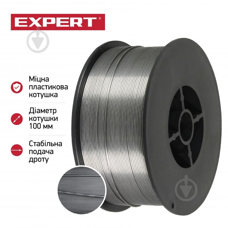 Дріт зварювальний Expert E71T-GS 0,8 мм 1 кг - фото 4