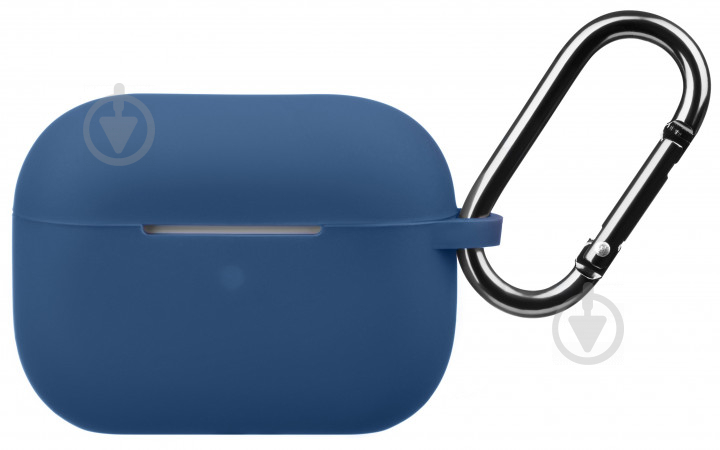 Чехол для наушников 2E для Apple AirPods Pro Pure Color Silicone 2.5 мм Navy (2E-PODSPR-IBPCS-2.5-NV) - фото 1