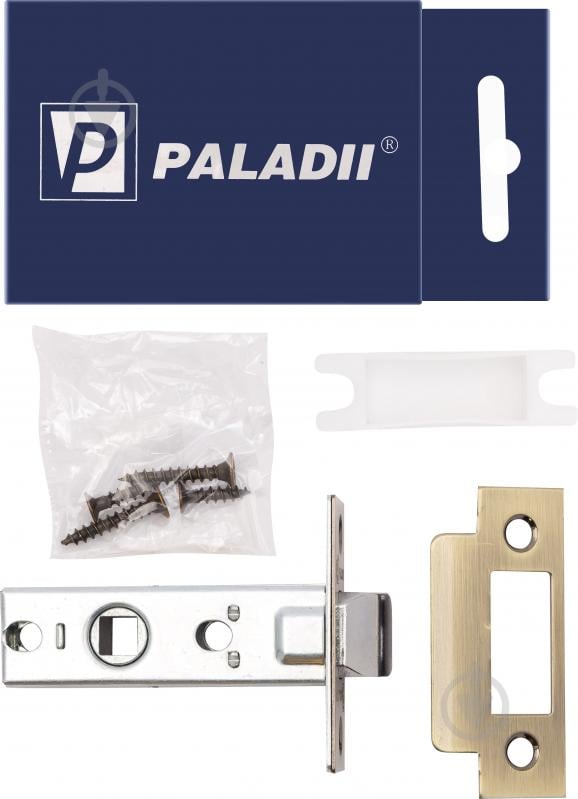 Защелка дверная Paladii ПМ003 100 бронза - фото 3 Защелка дверная Paladii ПМ003 100 бронза - фото 3
