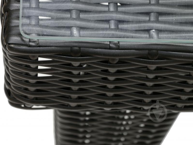 Стол 7277 90x160 см черный - фото 3