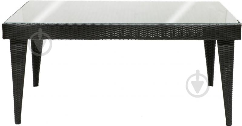 Стол 7277 90x160 см черный - фото 2