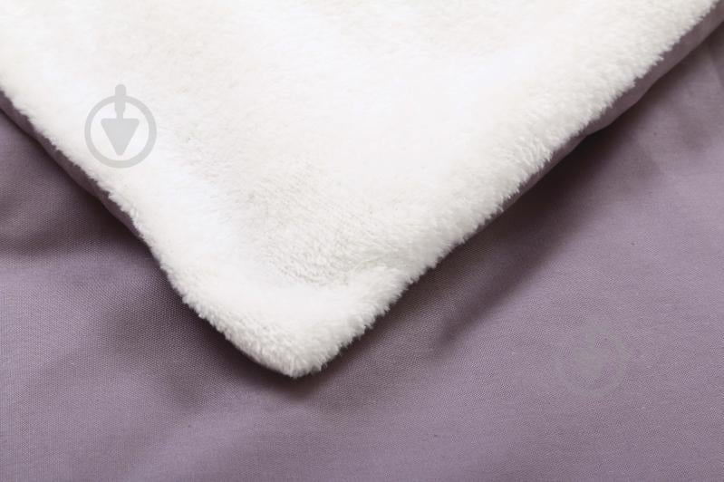 Підковдра Milk Violet двостороння 160x210 см молочний із фіолетовим La Nuit - фото 4 Підковдра Milk Violet двостороння 160x210 см молочний із фіолетовим La Nuit - фото 4