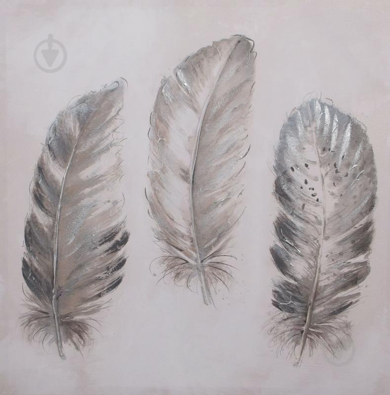 Картина Feather 60x60 см GF - фото 1