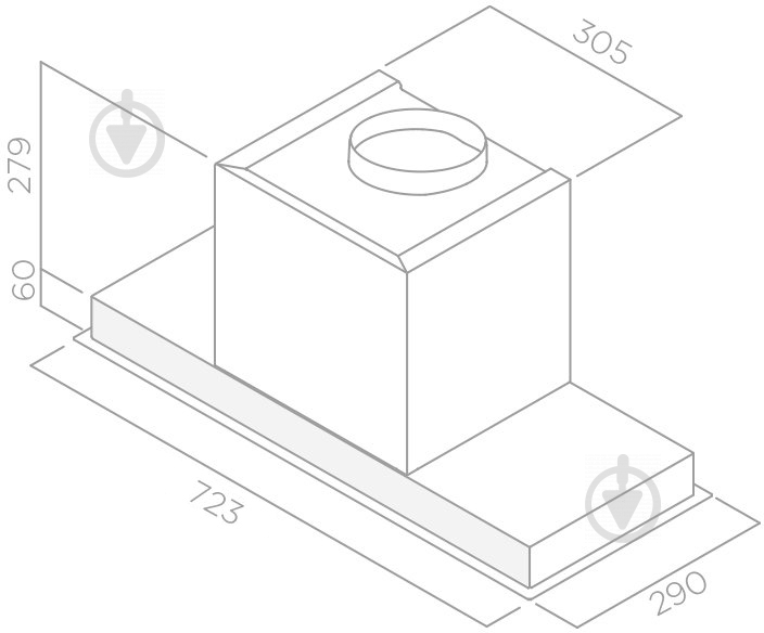 Витяжка Elica HIDDEN IXGL/A/90 - фото 6
