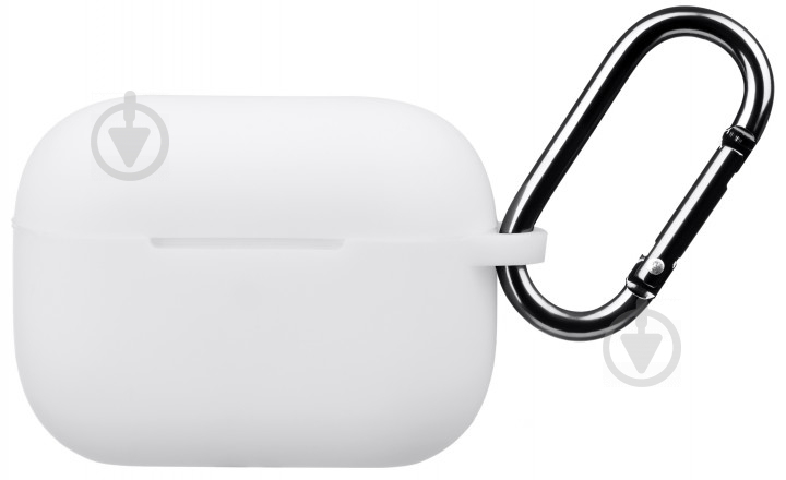 Чохол для навушників 2E для Apple AirPods Pro Pure Color Silicone 2.5 мм white (2E-PODSPR-IBPCS-2.5-WT) - фото 1