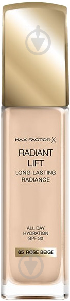 Тональная основа Max Factor RADIANT LIFT эффект сияния № 35 Pearl Beige 30 мл - фото 2