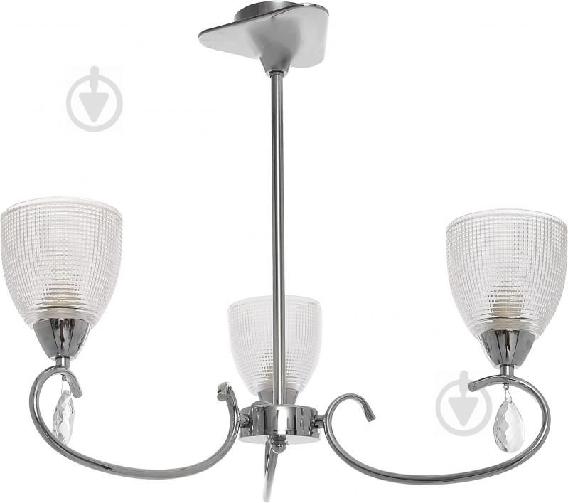 Люстра подвесная Accento lighting VENICE 3xE14 хром ALHu-HKP31306/3 - фото 1