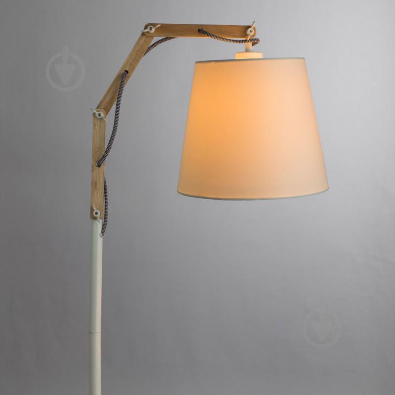 Торшер Arte Lamp Pinocchio 60 Вт E27 білий A5700PN-1WH - фото 2