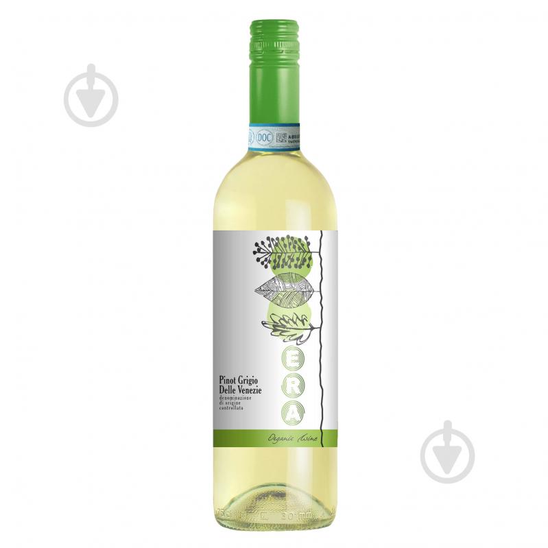 Вино Botter Era Pinot Grigio Delle Venezie Organic белое сухое 0,75 л - фото 1